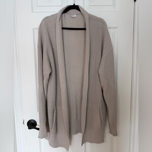 ZYIA Light Tan Knit Cardigan